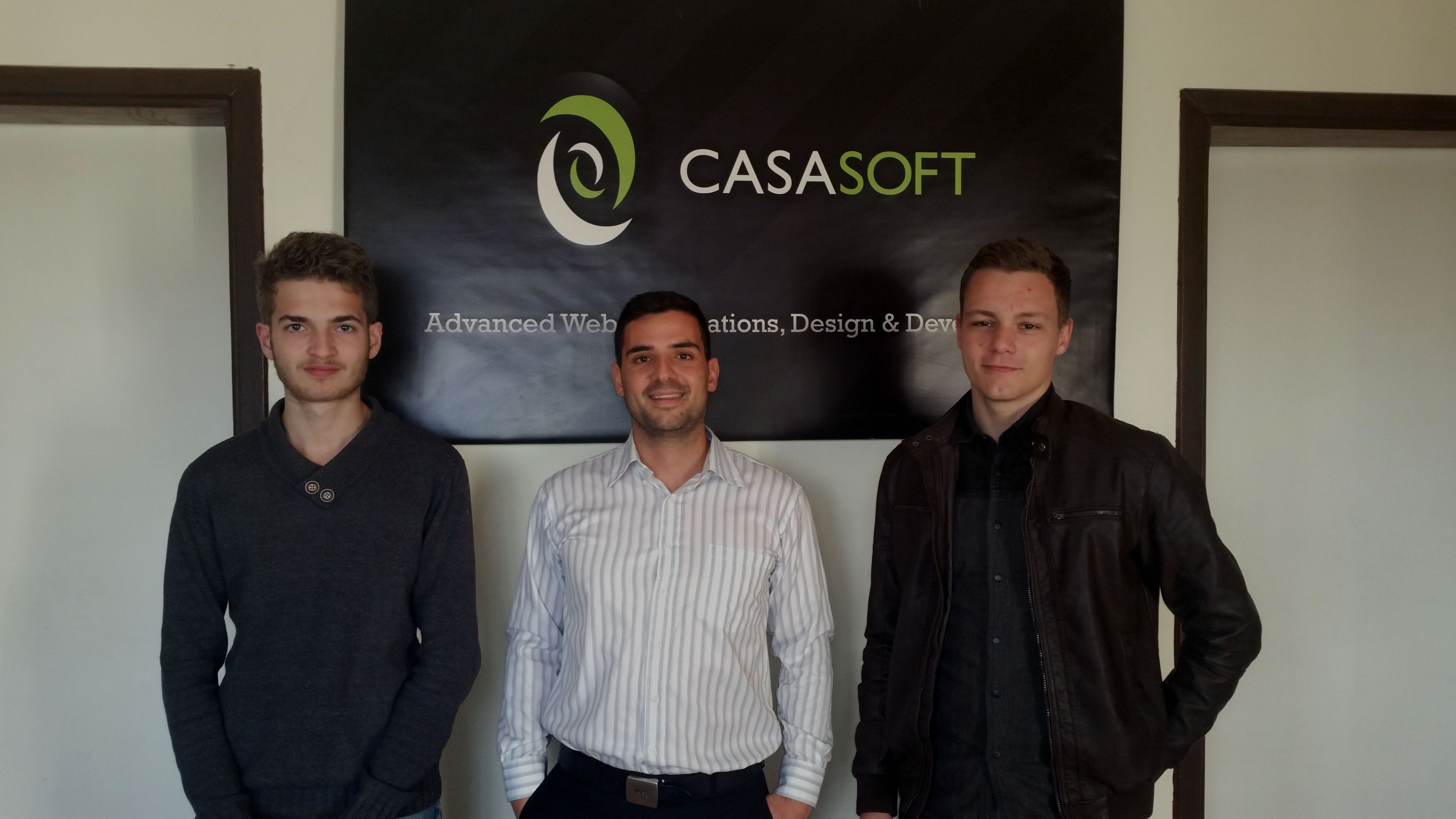 Farewell to our Interns Tom &amp; Lars | CasaSoft Ltd. Malta