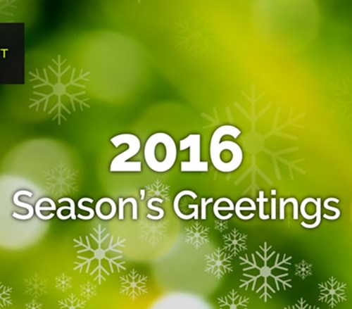 Season's Greetings 2016