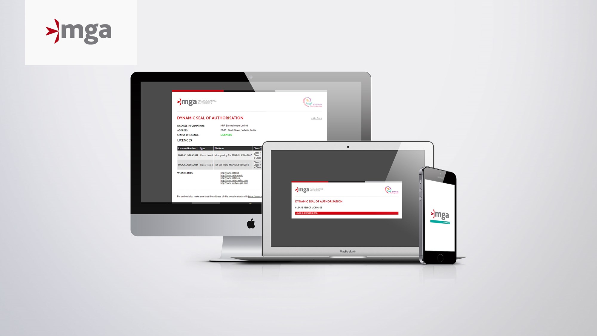 MGA Seal of Authorisation - Custom Software Development / Custom Web Application Development / Support & Maintenance
