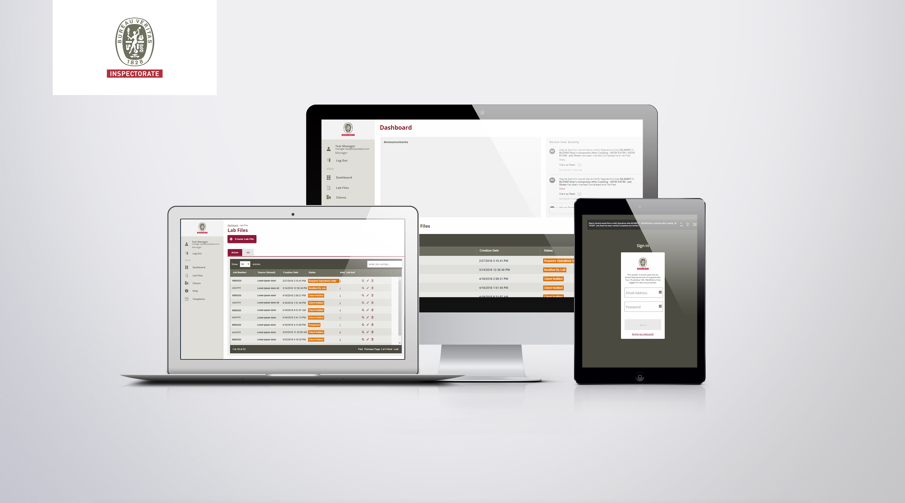 Inspectorate - Custom Software Development / Business Analysis & Process Reengineering (BPR) / Enterprise Solutions / Custom Web Application Development / Technical Consultation / Support & Maintenance / Web Hosting & Domain Names