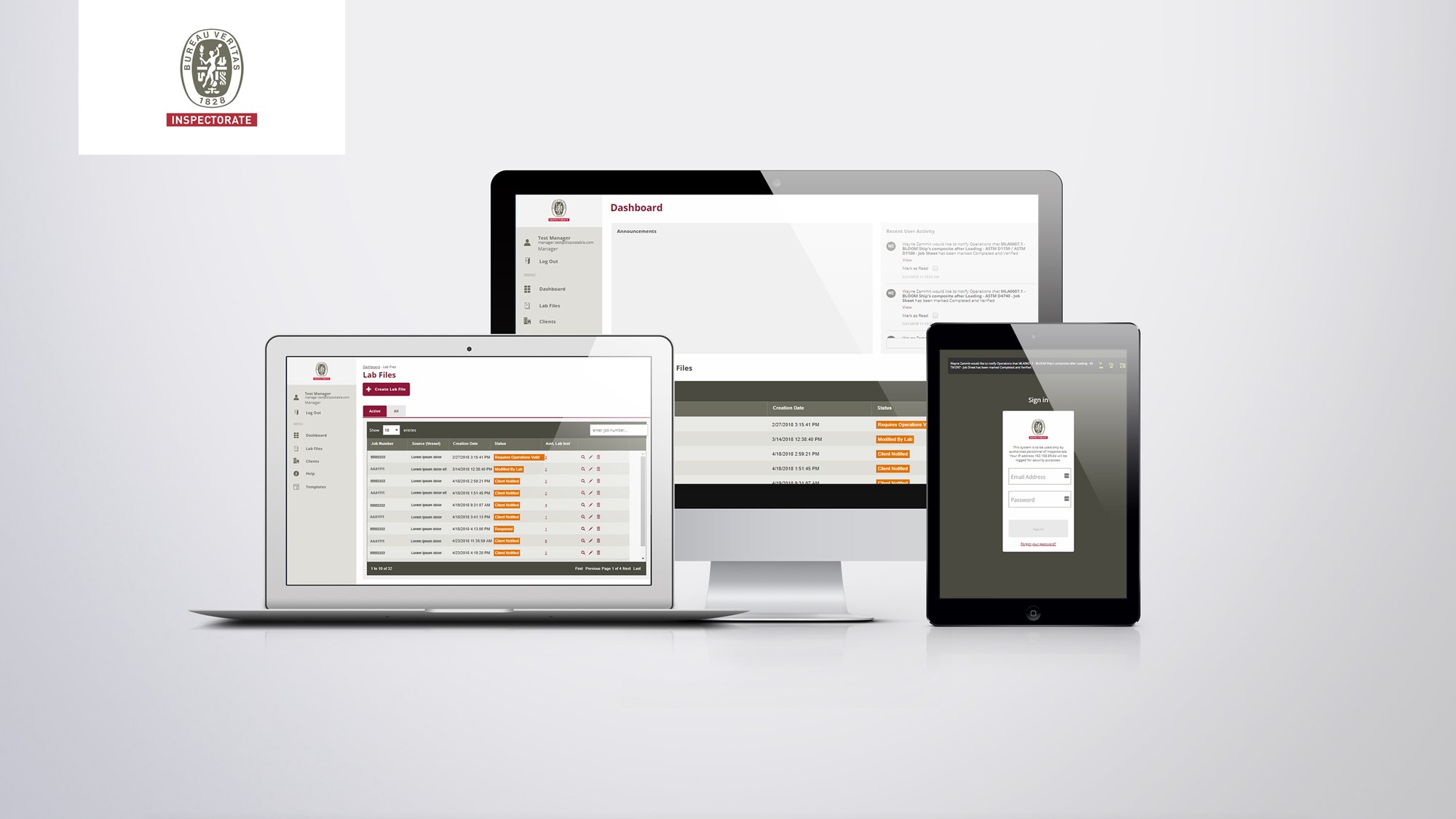 Inspectorate - Custom Software Development / Business Analysis & Process Reengineering (BPR) / Enterprise Solutions / Custom Web Application Development / Technical Consultation / Support & Maintenance / Web Hosting & Domain Names