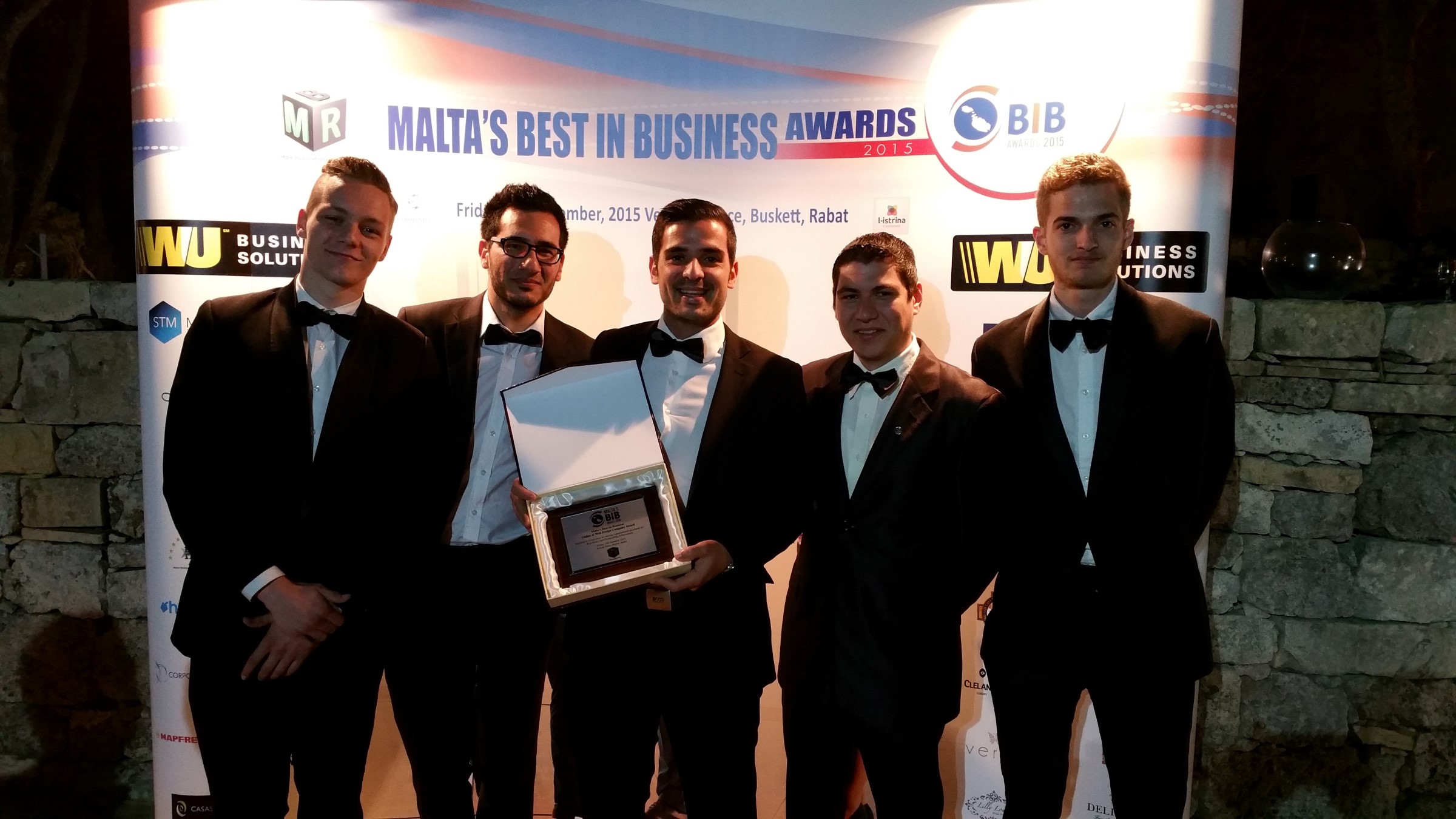 CasaSoft Awarded Malta's Best in Business Online & Web Design Company Award