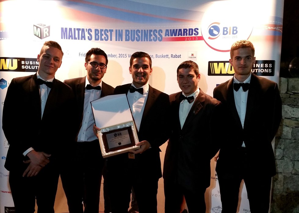 CasaSoft Awarded Malta's Best in Business Online & Web Design Company Award