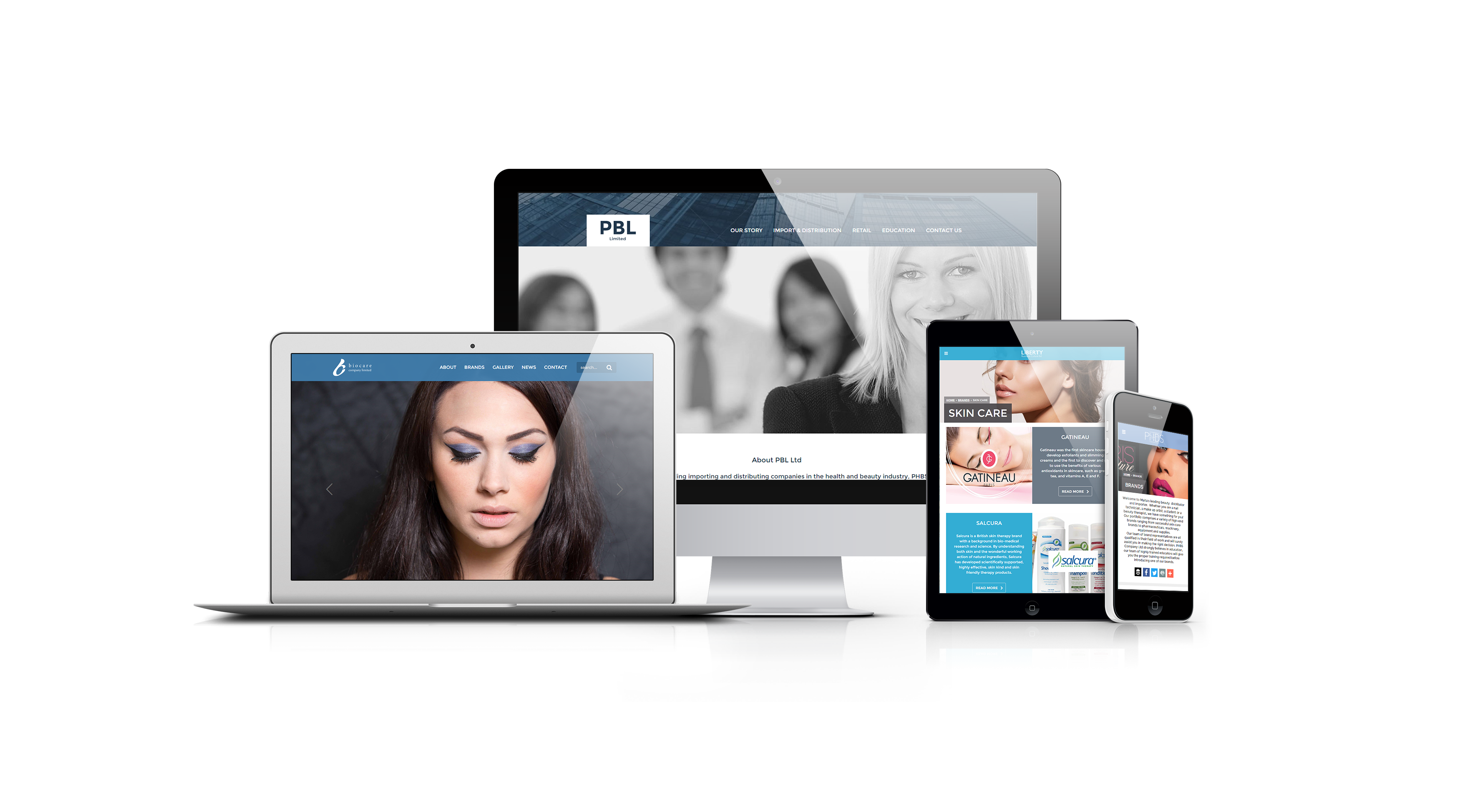 PBL Group - Web Design & Development / Web Hosting & Domain Names / Support & Maintenance