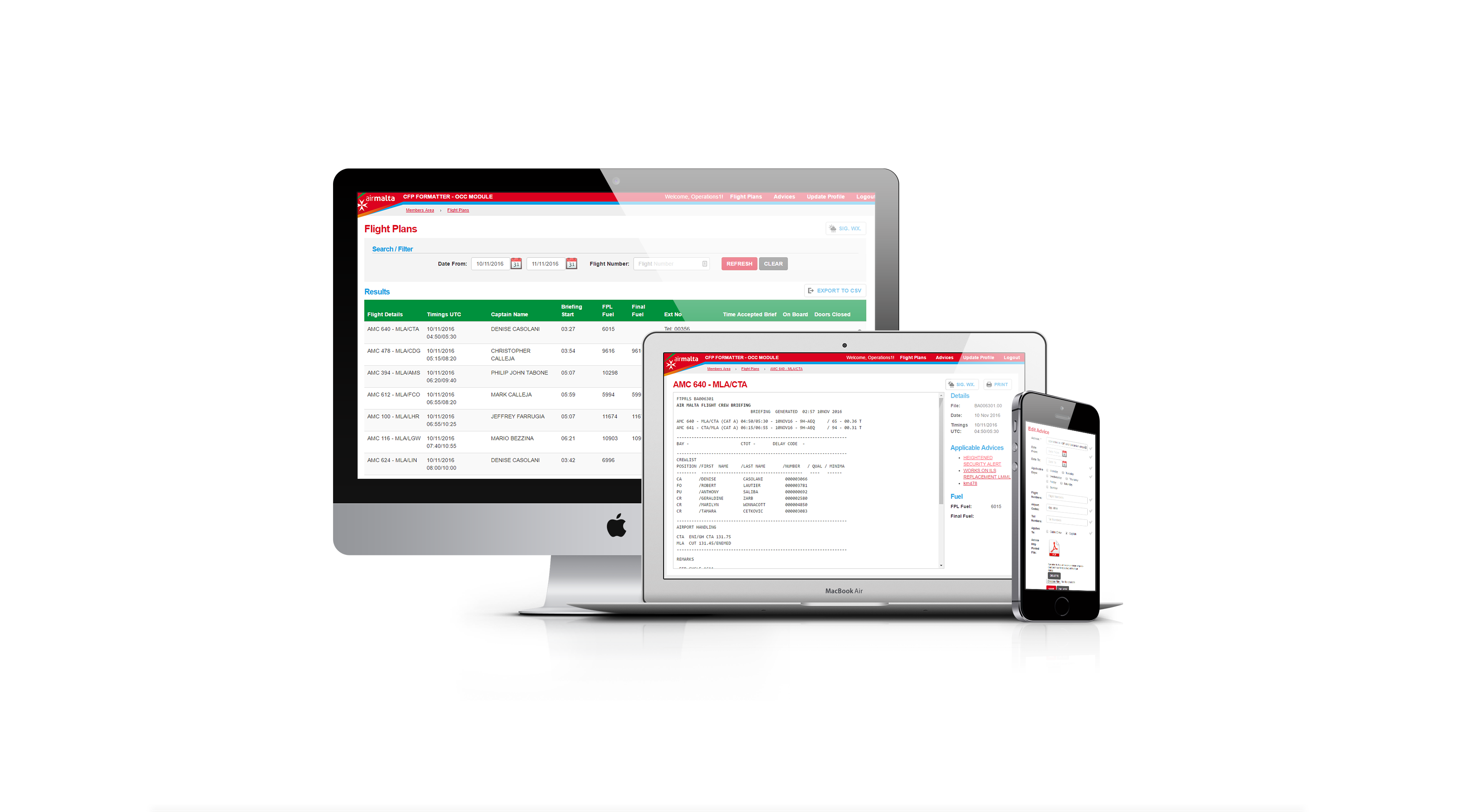 Flight Plan Formatter - Custom Software Development / Business Analysis & Process Reengineering (BPR) / Custom Web Application Development / Support & Maintenance