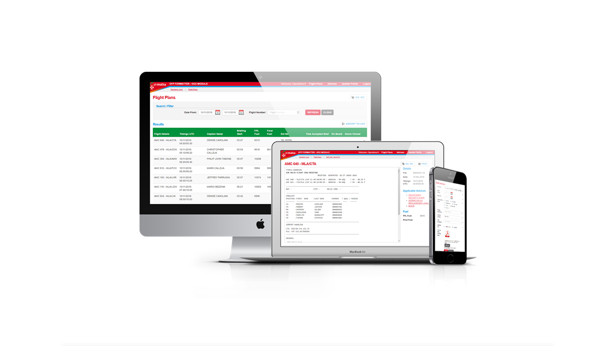 Flight Plan Formatter - Custom Software Development / Business Analysis & Process Reengineering (BPR) / Custom Web Application Development / Support & Maintenance
